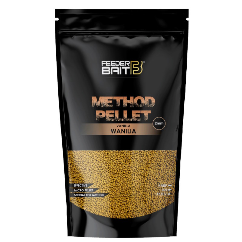Feeder Bait Method Pellet Wanilia 800g 2mm-56242