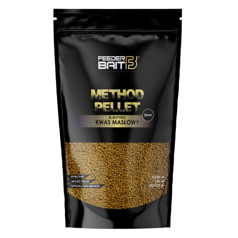 Feeder Bait Method Pellet Kwas Masłowy 2mm 800g-56243