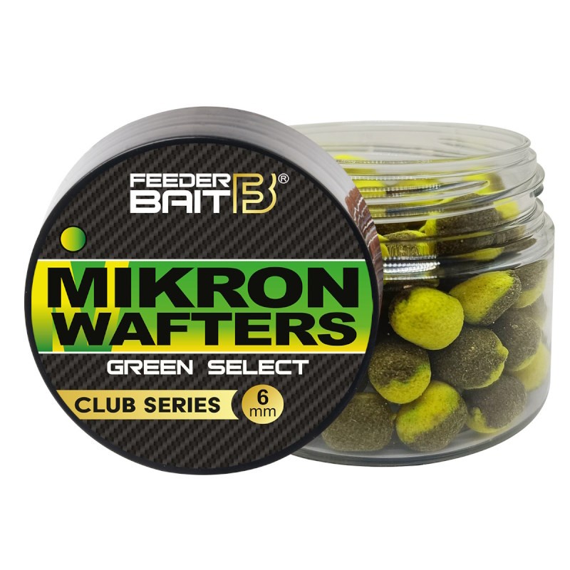 Feeder Bait Mikron Wafters Green Select 6mm-56263