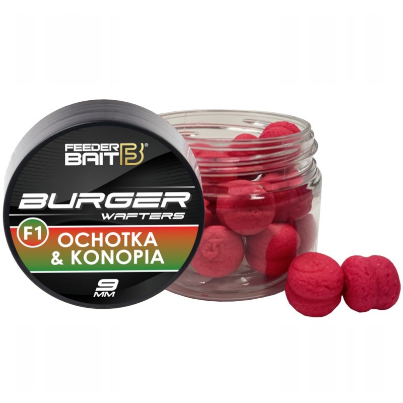 Feeder Bait Burger Wafters 9mm F1 Ochotka&Konopia-50122