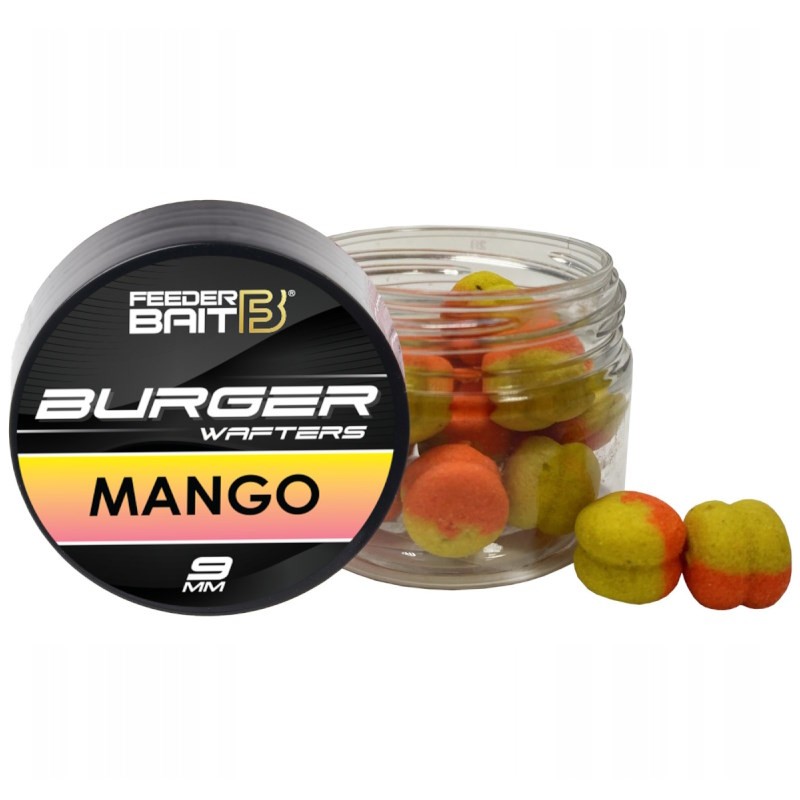 Feeder Bait Burger Wafters 9mm Mango-50125
