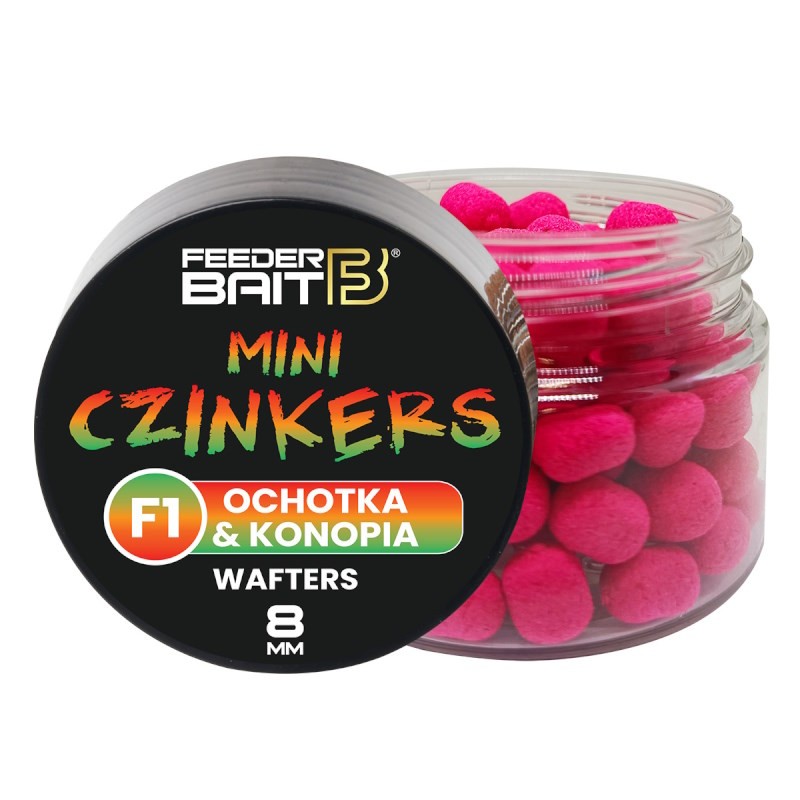 Feeder Bait Mini Czinkers F1 Ochotka&Konopia 8mm-56220