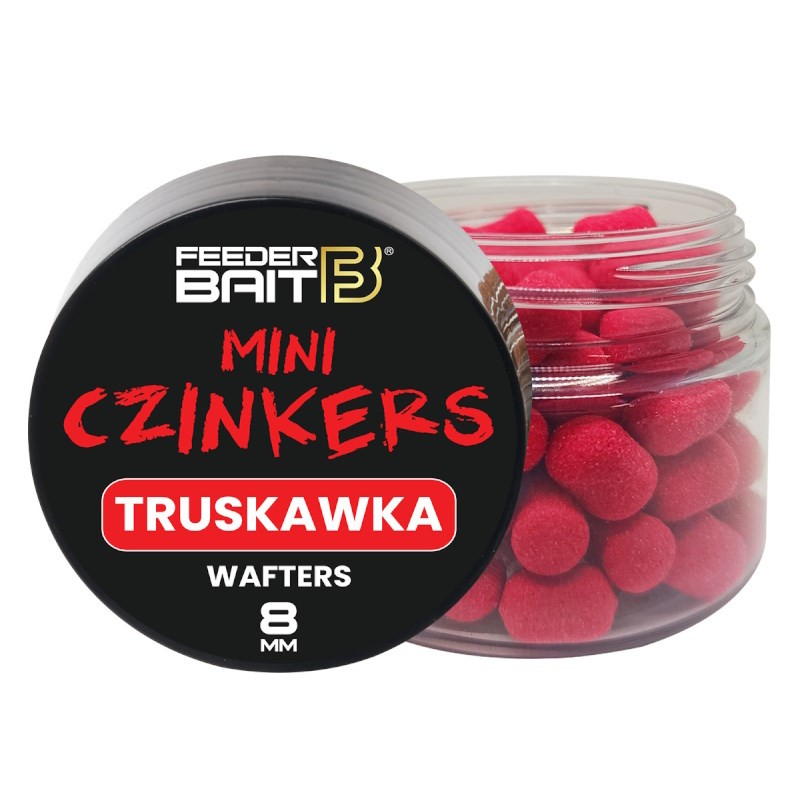 Feeder Bait Mini Czinkers Truskawka 8mm-56221