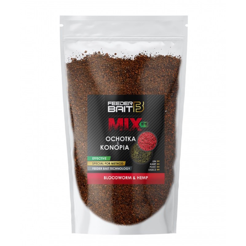 Feeder Bait Zanęta Method Mix Ochotka&Konopia 800g-45447