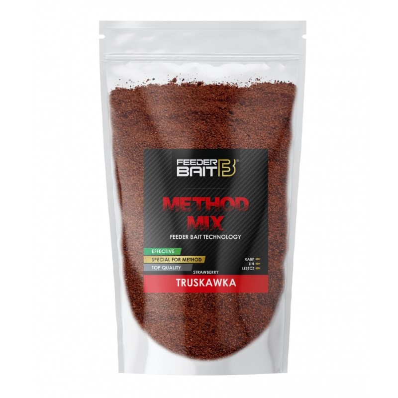 Feeder Bait Zanęta Method Mix Truskawka 800g-45440