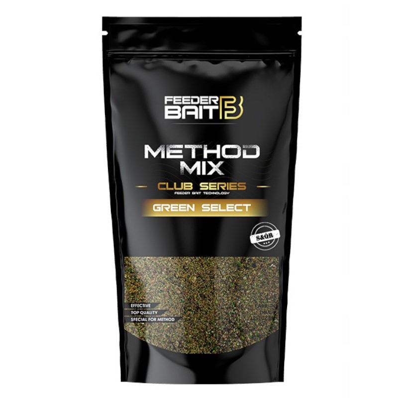 Feeder Bait Zanęta Method Mix Club GreenSelect800g-56727