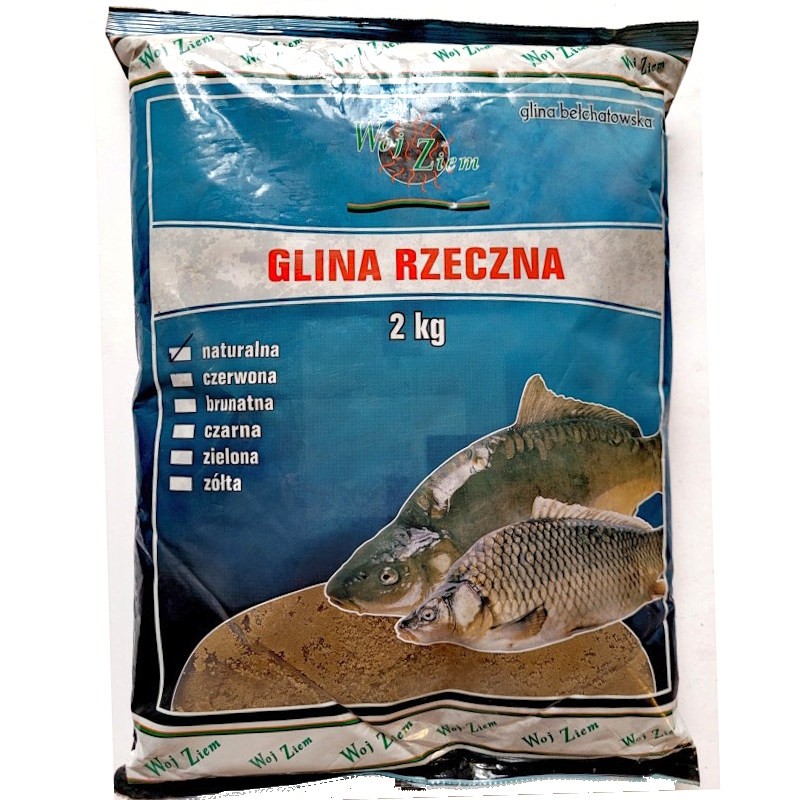 Woj-Ziem Glina rzeczna naturalna 2kg-58259
