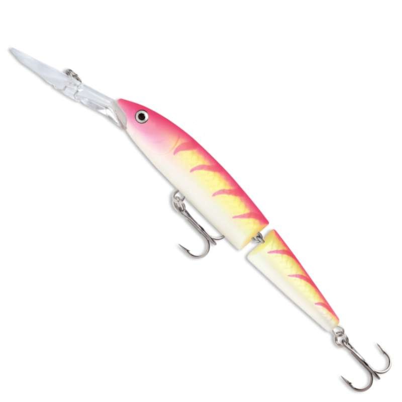 Rapala Jointed Deep Husky Jerk Pink Tiger UV 12cm-64649