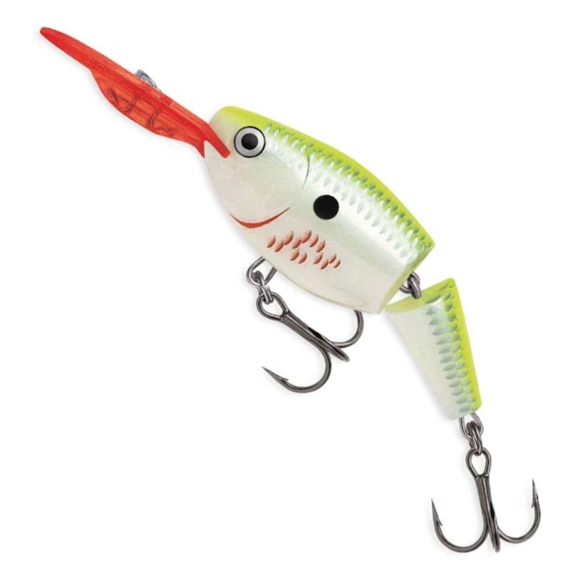 Rapala Jointed Shad Rap Bleed.Chartreuse Shad 7cm-64868