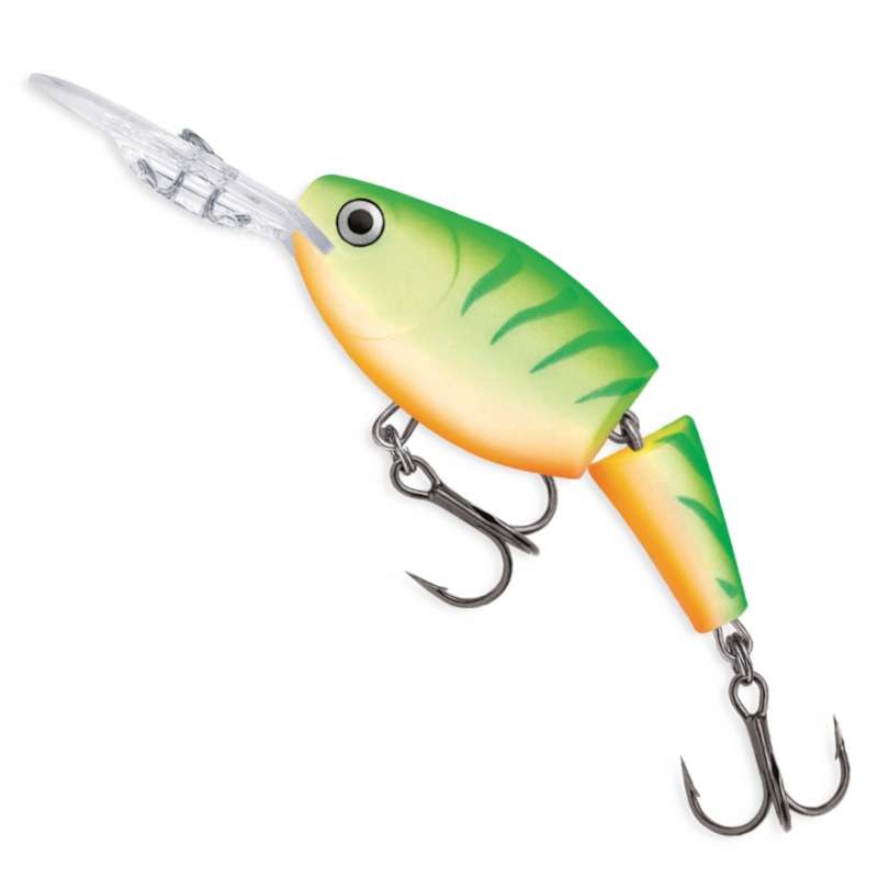 Rapala Jointed Shad Rap Green Tiger UV 7cm-64878
