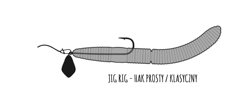 Libra Lures Fatty D'Worm zbrojenie