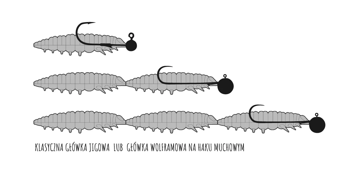 Libra Lures Larva zbrojenie