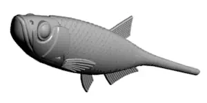 Libra Lures Bleak Slug Tail