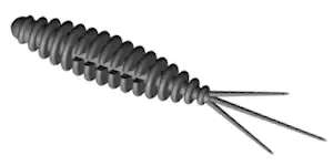 Libra Lures Turbo Worm Mini