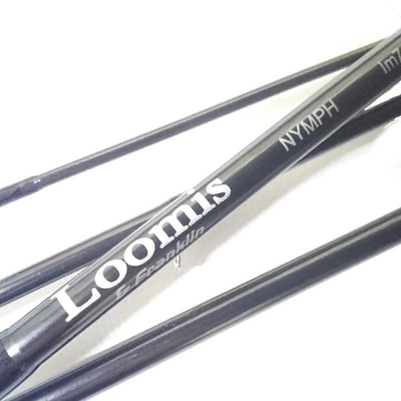 Wędki muchowe Loomis & Franklin IM7 – napis na blanku