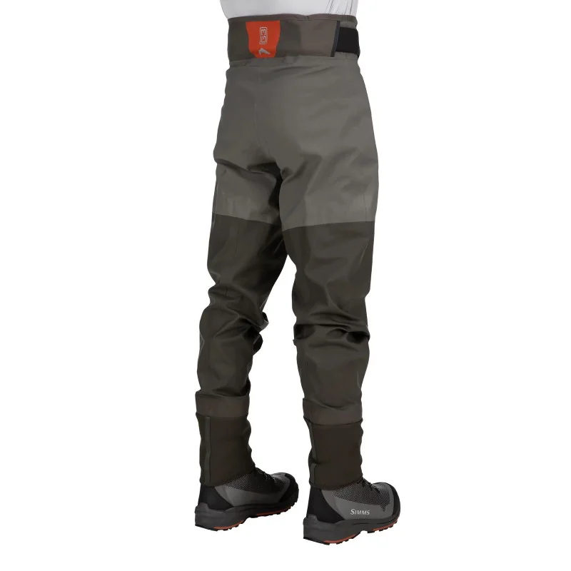 Spodniobuty Simms G3 Guide Pant Gunmetal – szlufki i pas