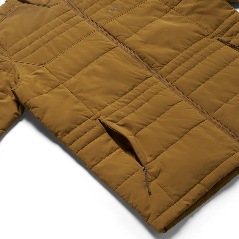 Kurtka ocieplana Simms Fall Run Insulated Jacket Bronzeback – kieszenie na zamki ykk