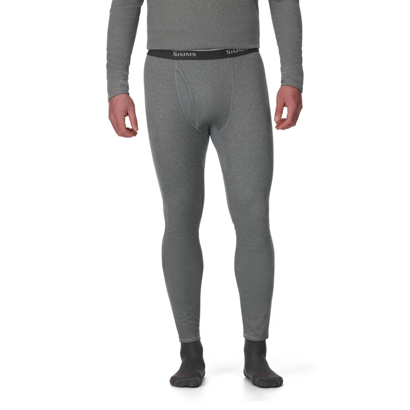 Kalesony termoaktywne Simms Strata 160 Bottom Dark Grey Heather – płaskie szwy