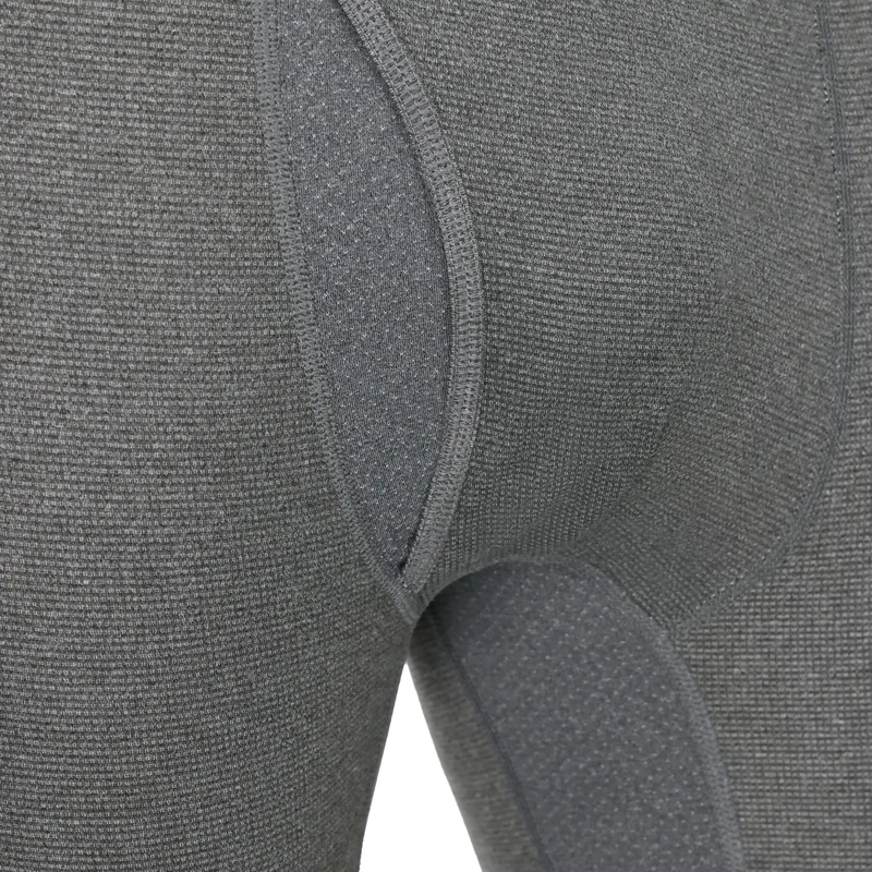 Kalesony termoaktywne Simms Strata 160 Bottom Dark Grey Heather – panel w kroku