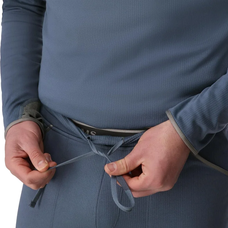 Kalesony termoaktywne Simms Strata 200 Bottom Selvedge – sznurek w pasie