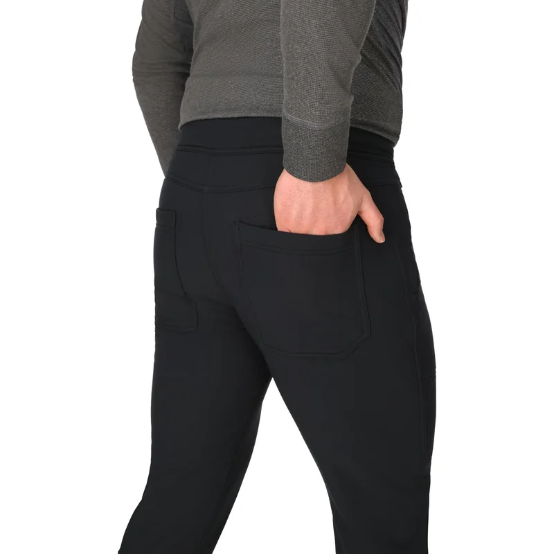 Spodnie termoaktywne Simms Strata 330 Bottom Black – kieszenie