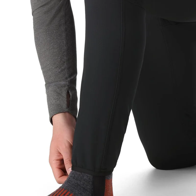 Spodnie termoaktywne Simms Strata 330 Bottom Black – strzemiączka