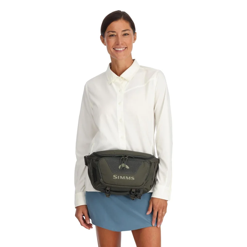 Nerka wędkarska Simms Tributary Hip Pack Basalt – pas