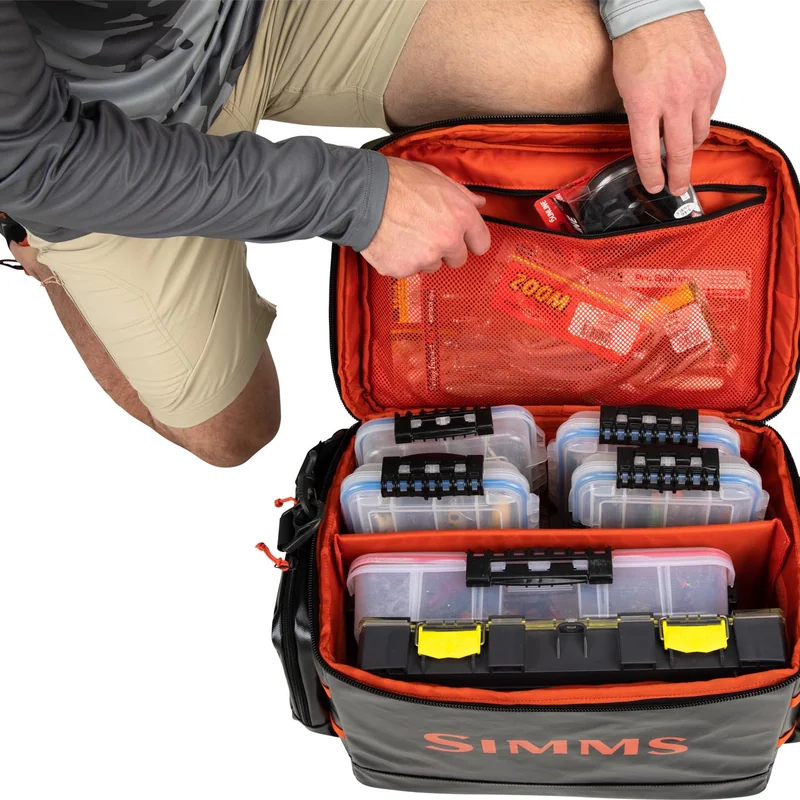 Torba wędkarska Simms Stash Bag Black – 5 pudełek plano 3700