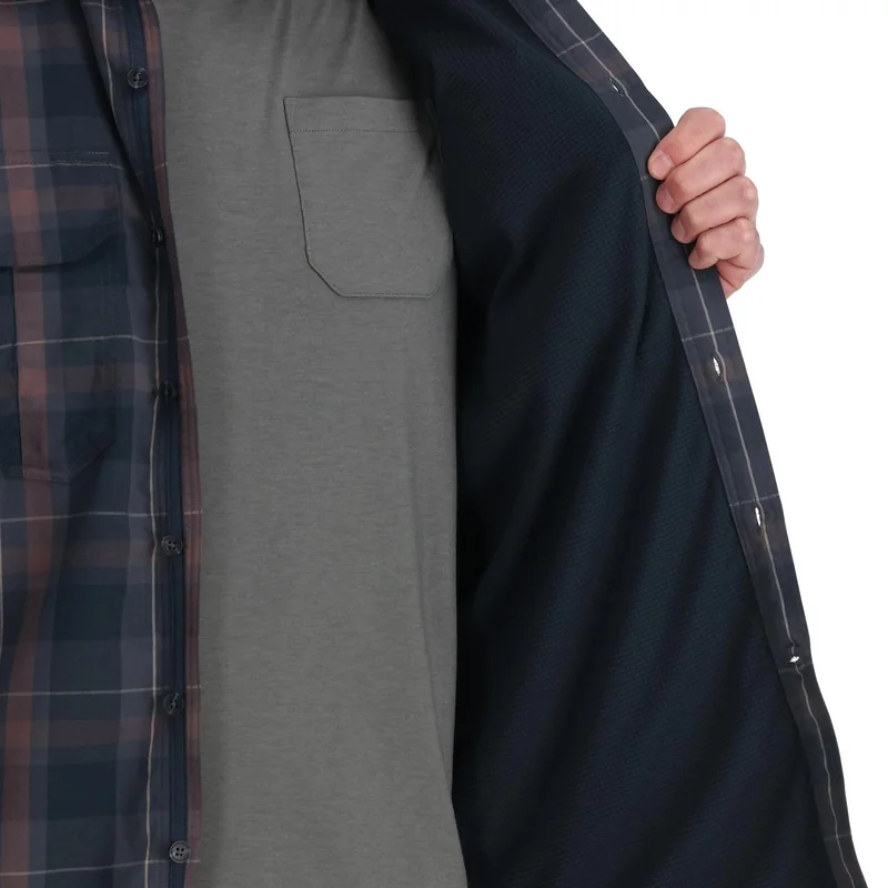 Koszula ocieplana Simms ColdWeather Shirt Selvedge Logan Plaid – waflowy mikropolar