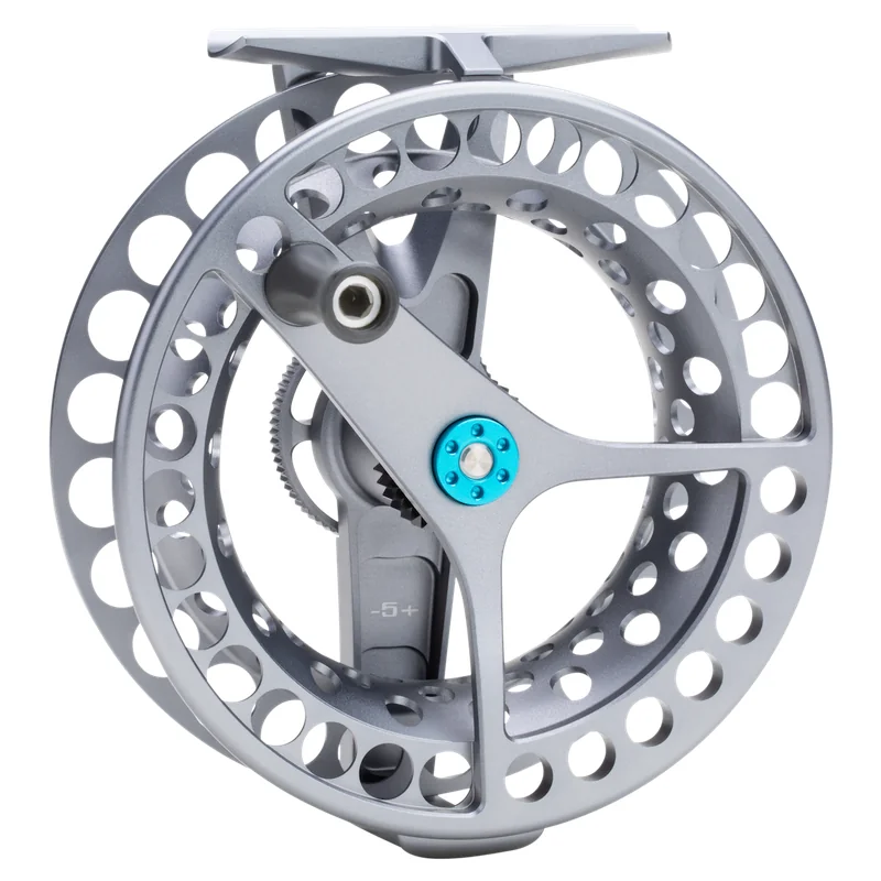 Kołowrotek muchowy Lamson Force SL Series II – Azure od strony szpuli