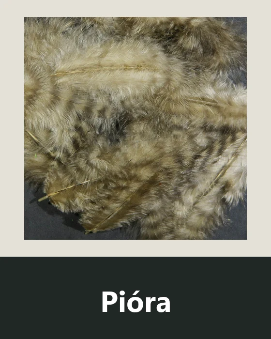 Pióra do wiązania much